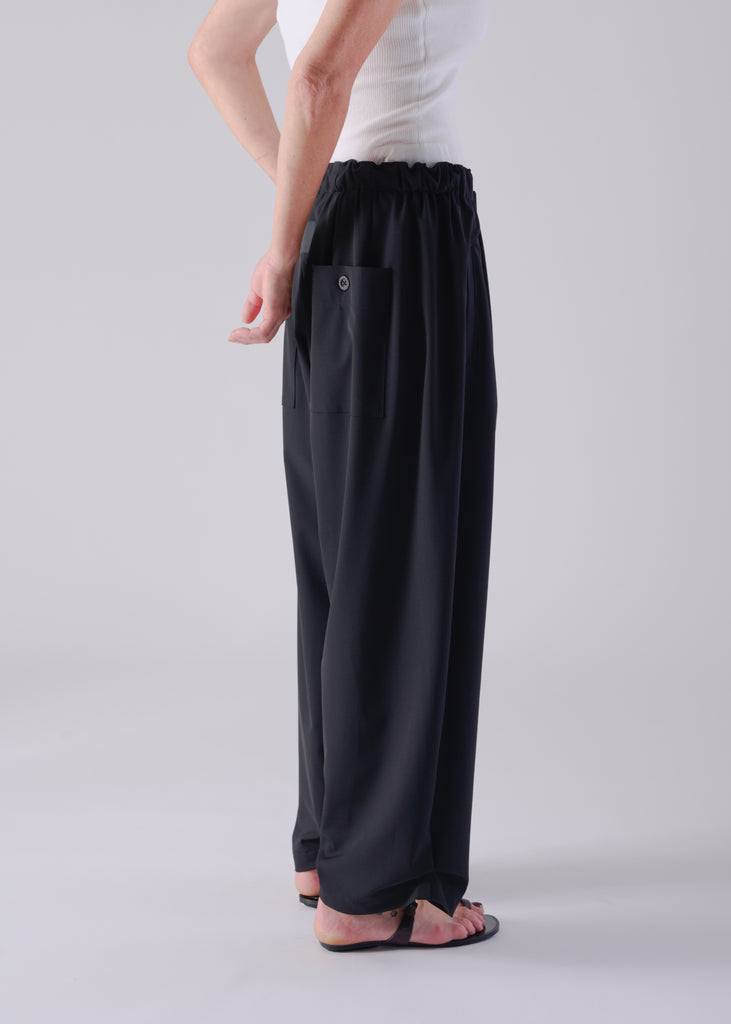 NIRVANA TUCKED HEM TROUSERS