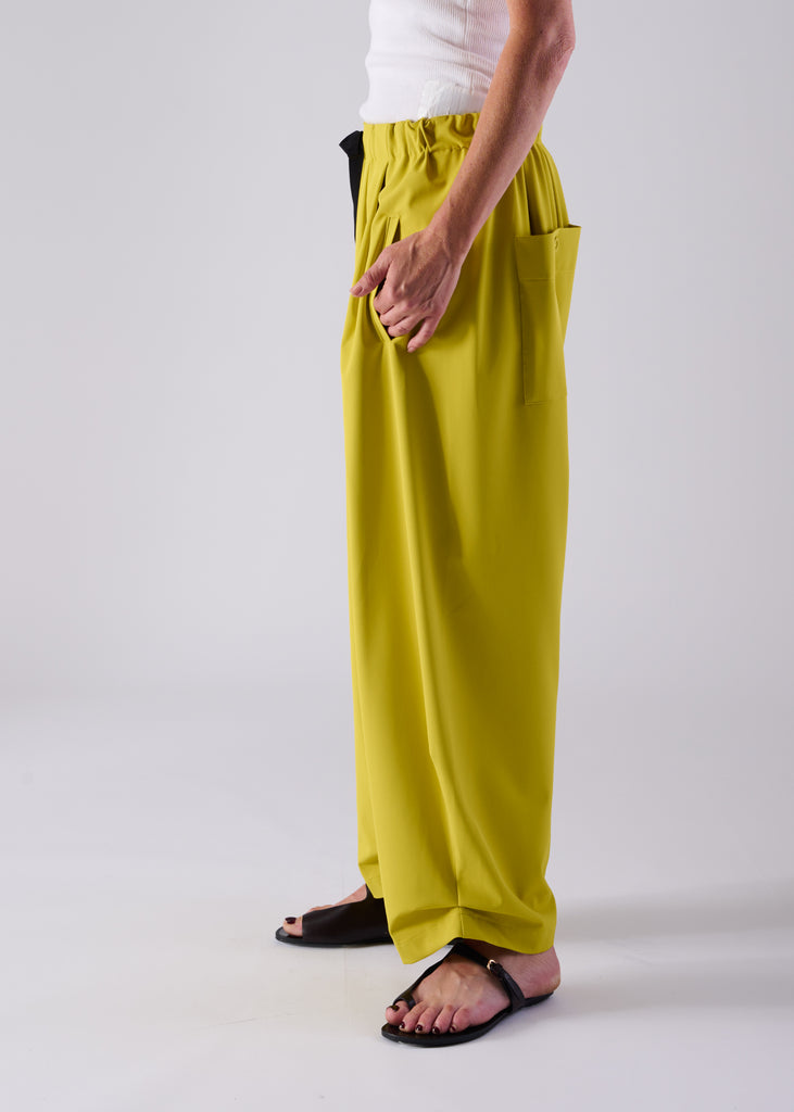 NIRVANA TUCKED HEM TROUSERS