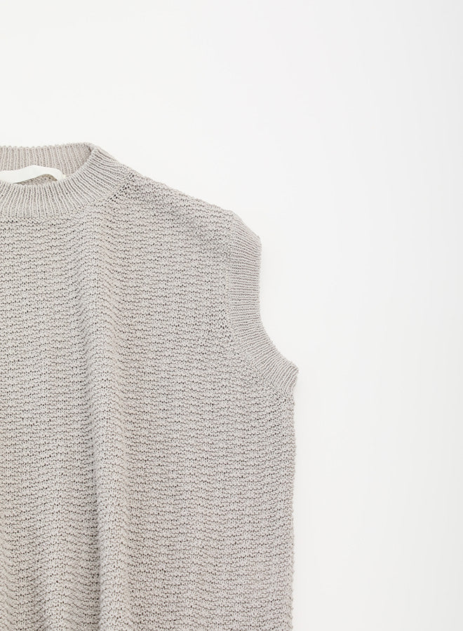cotton linen vest