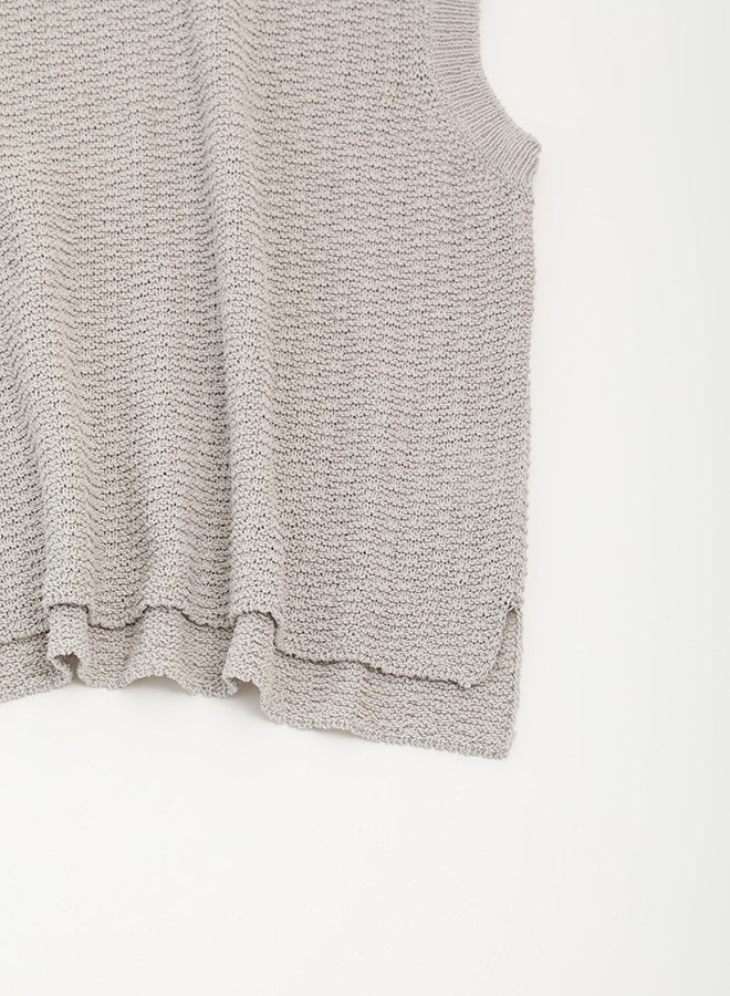 cotton linen vest