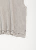 cotton linen vest