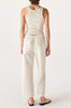WFB287-1276 - EASY DRAWSTRING SLOUCH CROP