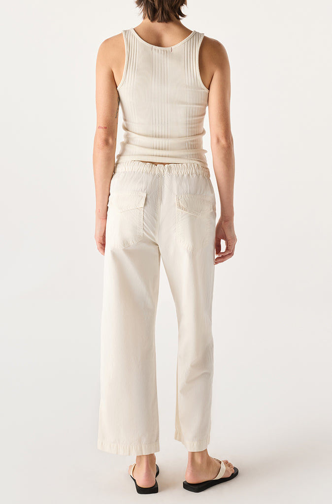 WFB287-1276 - EASY DRAWSTRING SLOUCH CROP